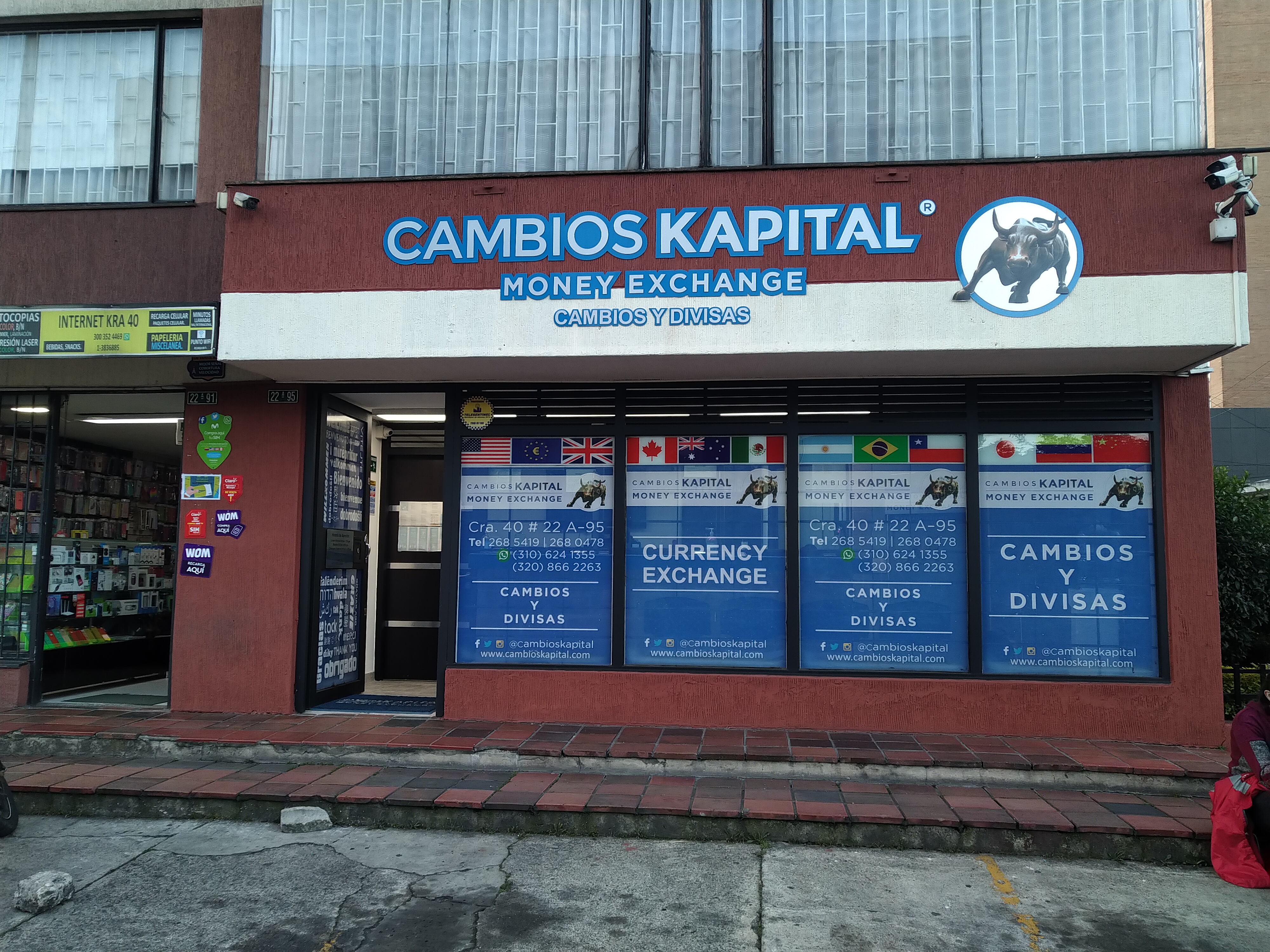 Cambios Kapital – Casa de cambios en Bogotá